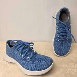 Allbirds Tree Dasher 2 Blue Knit Running Sneakers - Women’s Size 7